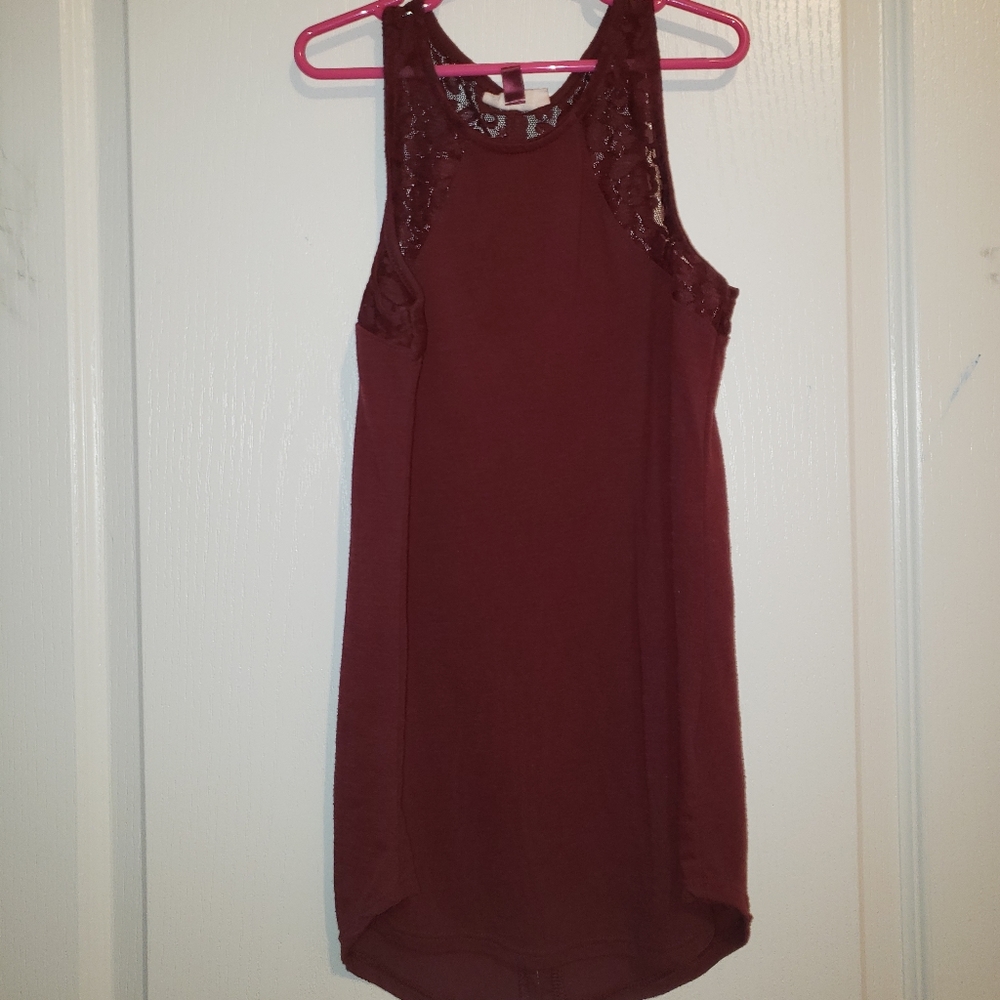 Maroon Tank Top